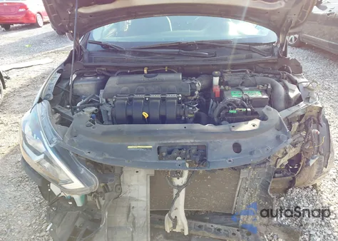 2016 Nissan Sentra S z USA, uszkodzony, nr VIN 3N1AB7AP6GY225772